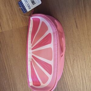 NWT Pink Citrus Pencil Case